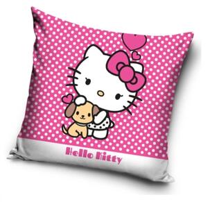 Carbotex Povlak na polštářek Hello Kitty Puppie 40x40 cm