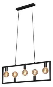 Brilo 4028-055 - Lustr na lanku KOTAK VINTAGE 5xE27/40W/230V