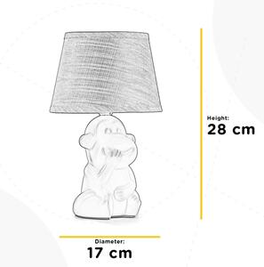 ONLI - Stolní lampa MONKEY 1xE14/6W/230V růžová