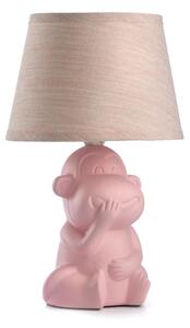ONLI - Stolní lampa MONKEY 1xE14/6W/230V růžová