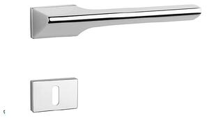Dveřní kování MP Lupina - RT 7S (OC - Chrom lesklý), klika-klika, WC klíč, MP OC (chrom lesklý)