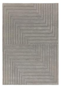 Šedý vlněný koberec 120x170 cm Form – Asiatic Carpets