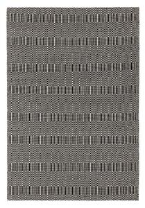 Černý vlněný koberec 100x150 cm Sloan – Asiatic Carpets