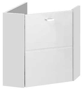 CMD Via Domo - Koupelnová skříňka pod umyvadlo Finka White - bílá - 40x68x40 cm