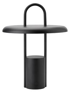 Přenosná LED lampa Pier Black 25 cm Stelton