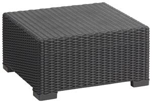 LOUNGE STOLEK, plast, 68/68/35 cm Ambia Garden - Venkovní stoly
