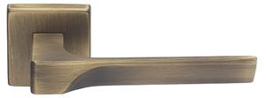 Dveřní kování COBRA Cassiopeia (bronz), klika-klika, Bez spodní rozety, COBRA BRONZ