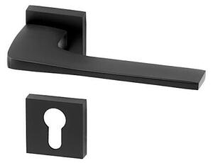 Dveřní kování ACT Simply RHR (černá), klika-klika, Otvor pro obyčejný klíč BB, AC-T Č (černá)