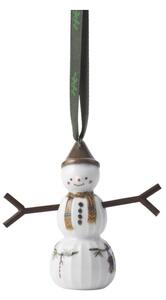 Porcelánová závěsná dekorace Snowboy 7 cm Kähler