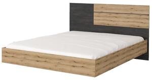 Eoshop Manželská postel 160x200 Rafba, Artisan norská borovice