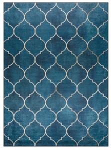 Dywany Łuszczów Kusový koberec ANDRE Maroccan trellis 1181 blue ROZMĚR: 80x150