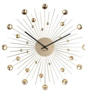 Designové nástěnné hodiny 4859GD Karlsson 50cm - Eldeko.cz