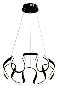 LED Lustr na lanku LED/60W/230V 3000K černá