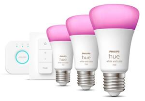 Základní sada Philips Hue WACA 3xE27/9W 2000-6500K + zařízení k propojení