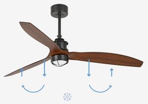 FARO 33395-10 - LED Stropní ventilátor JUST FAN LED/16W/230V pr. 128 cm + DO