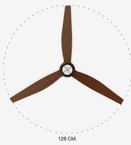 FARO 33395-10 - LED Stropní ventilátor JUST FAN LED/16W/230V pr. 128 cm + DO