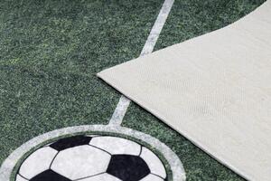 Dywany Łuszczów Dětský kusový koberec Bambino 2138 Football green - 140x190 cm