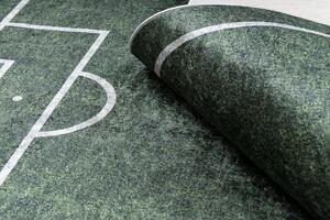 Dywany Łuszczów Dětský kusový koberec Bambino 2138 Football green ROZMĚR: 160x220