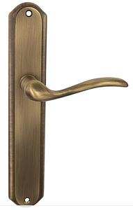 Dveřní kování MP Julia (OGS), klika-klika, Otvor pro obyčejný klíč BB, MP OGS (bronz česaný mat), 72 mm