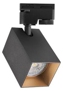 Bodové svítidlo do lištového systému SQUARE 1xGU10/10W/230V černá