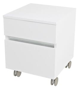 Sapho AVICE skříňka na kolečkách, 2x zásuvka 45x57x48,5cm, bílá (AV063) - AV063-3030