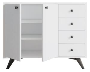 Komoda WAGA 82x100 cm bílá