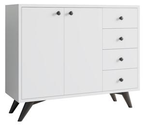 Komoda WAGA 82x100 cm bílá