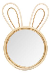 Atmosphera for Kids Dětské bambusové zrcadlo králík 24 x 38 cm