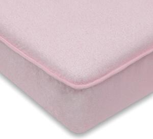 Nepromokavé prostěradlo New Baby 120x60 růžové