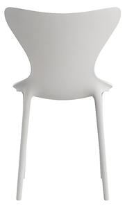 VONDOM Bílá plastová dětská jídelní židle LOVE MINI