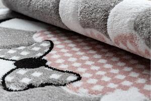 Dywany Łuszczów Dětský kusový koberec Petit Dolly sheep grey kruh ROZMĚR: 140x140 (průměr) kruh
