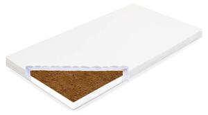 Dětská matrace New Baby BASIC 120x60x5 cm kokos-molitan bílá