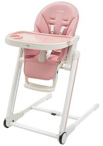 Jídelní židlička Muka NEW BABY dusty pink