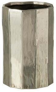 Stříbrná keramická váza J-line Agelisa 30 cm