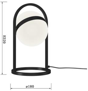 Wofi 8046-102 - LED Dotyková stmívatelná lampa AVIGNON LED/10,5W/230V černá