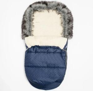 Zimní fusak New Baby Lux Wool blue