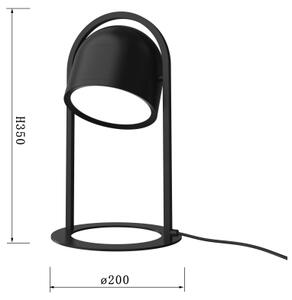 Wofi 8045-102 - LED Dotyková stmívatelná stolní lampa NIZZA LED/10,5W/230V černá