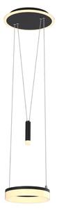 Wofi 6054-302 - LED Stmívatelný lustr na lanku JESSE LED/15,5W/230V černá