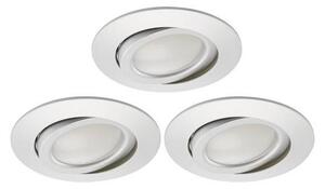 Briloner 8309-039 - SADA 3x LED Stmívatelné koupelnové svítidlo LED/5W/230V IP23