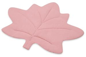 Mušelínová hrací deka New Baby Maple Leaf pink