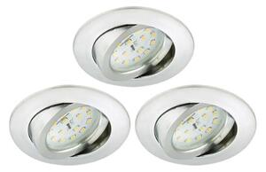Briloner 8317-039-SADA 3x LED Stmívatelné koupelnové svítidlo LED/5,5W/230V IP23