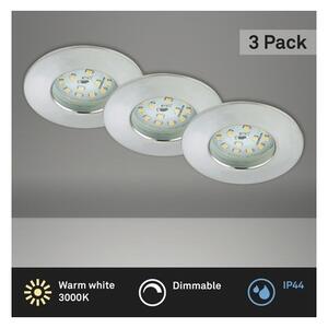 Briloner 8316-039-SADA 3x LED Stmívatelné koupelnové svítidlo LED/5,5W/230V IP44