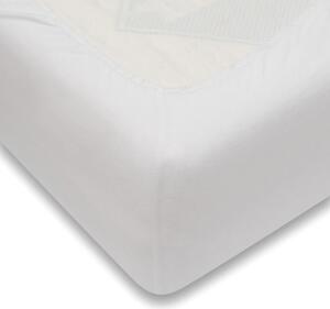 Jersey prostěradlo do dětské postele New Baby 160x80 cm bílá
