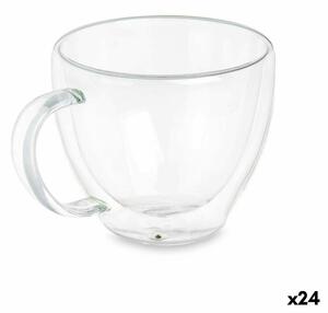 Vivalto Šalica Transparentní Borosilikátové sklo 140 ml (24 kusů)