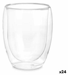 Vivalto Sklenice Transparentní Borosilikátové sklo 326 ml (24 kusů)