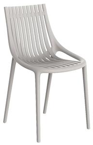 VONDOM Béžová plastová zahradní židle IBIZA
