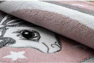 Dywany Łuszczów Dětský kusový koberec Petit Pony pink kruh - 160x160 (průměr) kruh cm