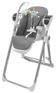 Dětská jídelní židlička 2v1 SMART New Baby grey