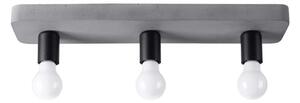 Sollux SL.1158 - Bodové svítidlo TAVO 3xE27/15W/230V beton
