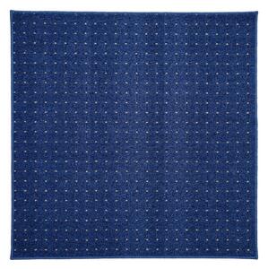 Condor Carpets, Kusový koberec Udinese modrý čtverec, 60x60, modrá, chodba / předsíň